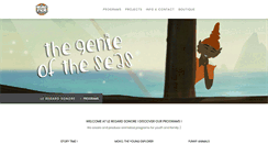 Desktop Screenshot of leregardsonore.com